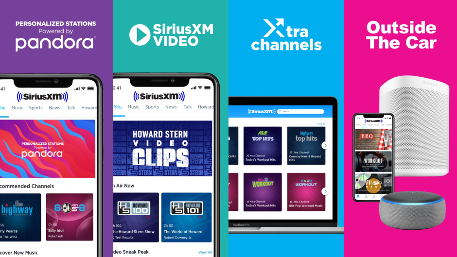 SiriusXM are going beyond the car with unlimited streaming