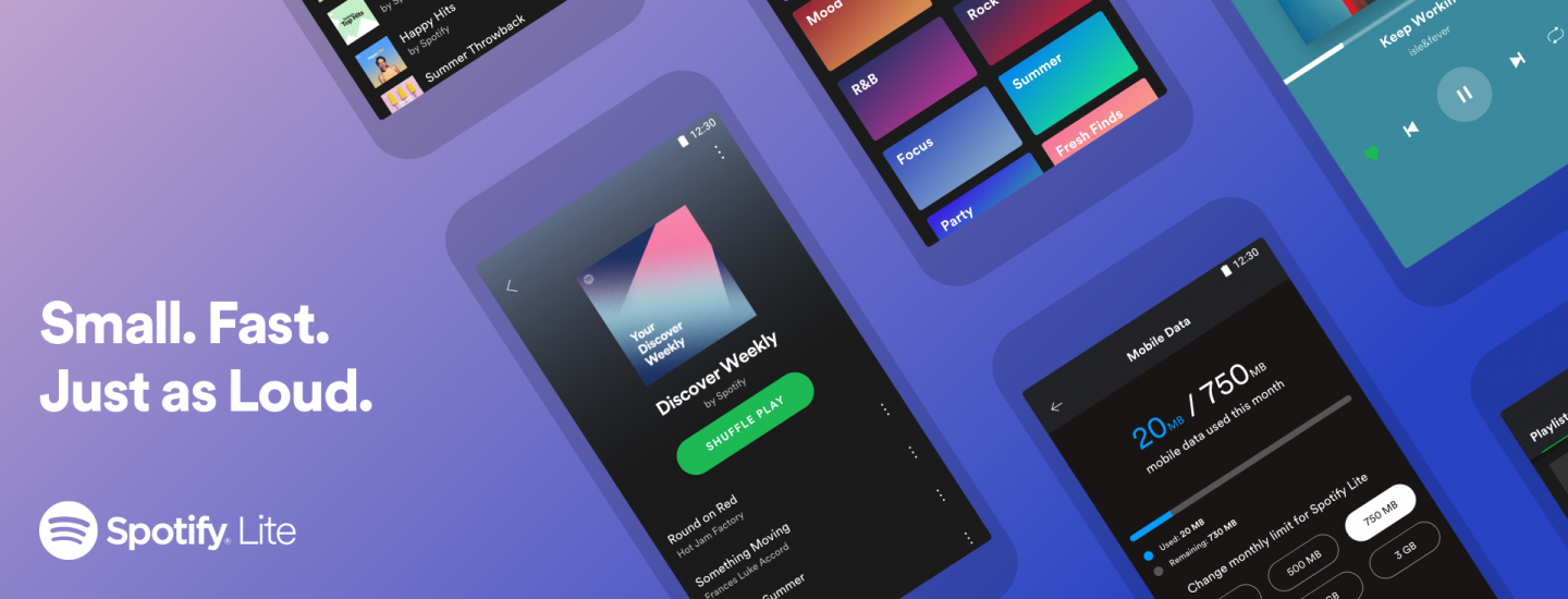 Spotify have a new app for faster, simpler music streaming