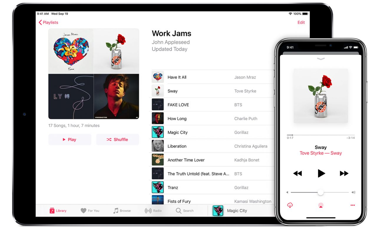 how to convert a playlist from apple music to spotify