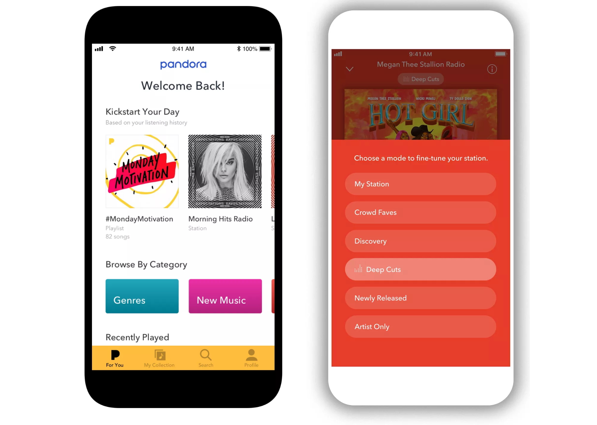Pandora’s brand new app is here and more personal than ever