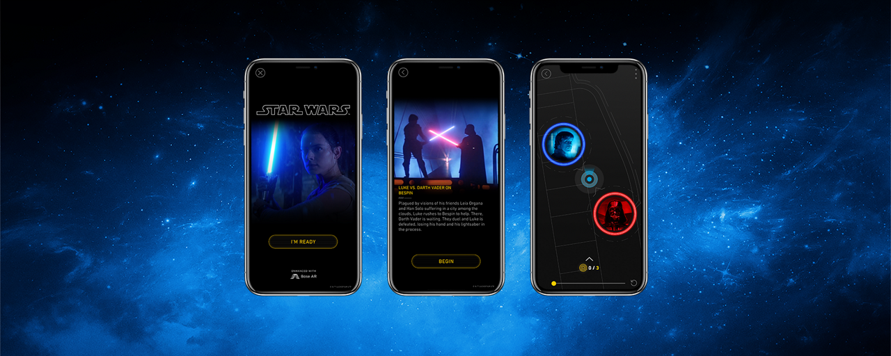 Experience Star Wars with a new Augmented Reality experience on your phone