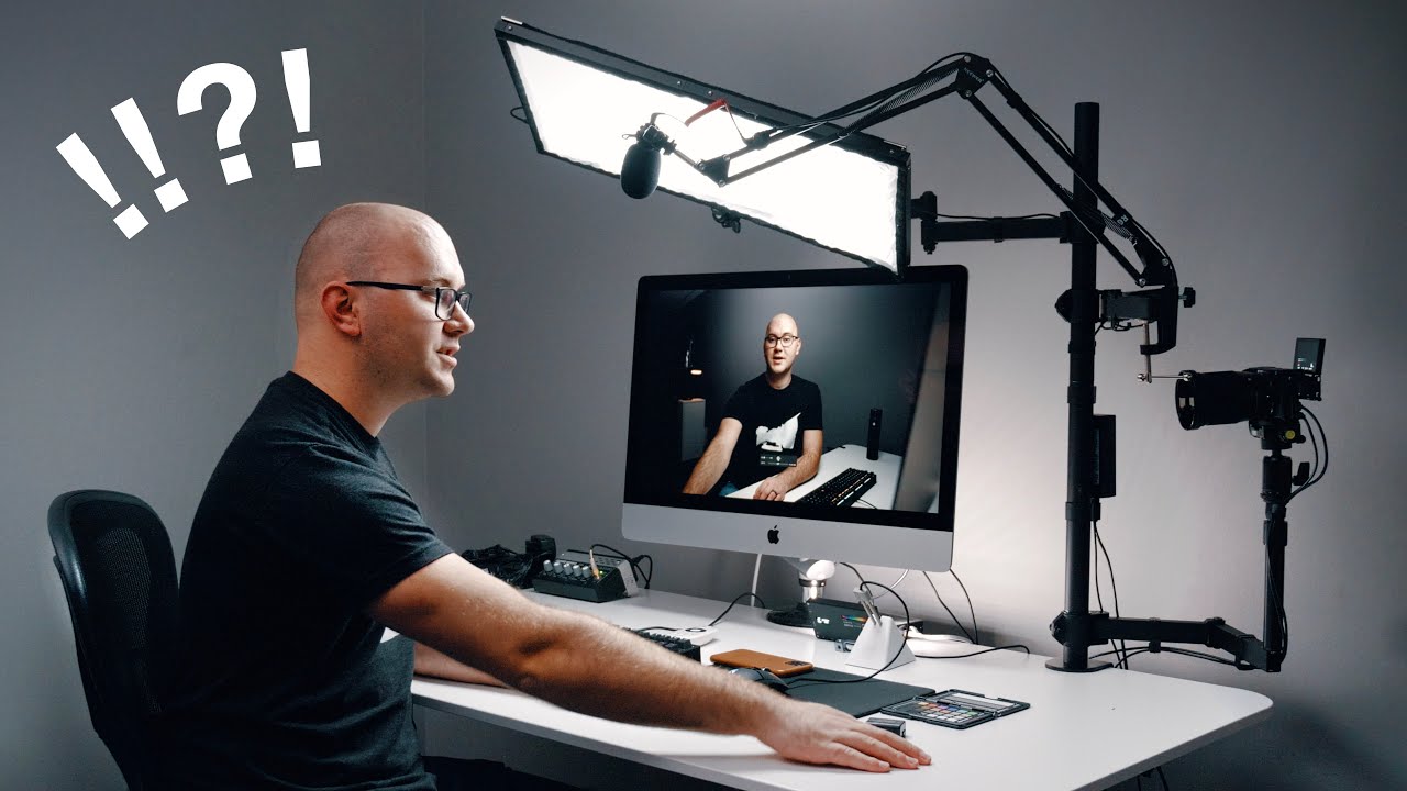 Ultimate YouTube Vloggers Studio Setup on One Desk!