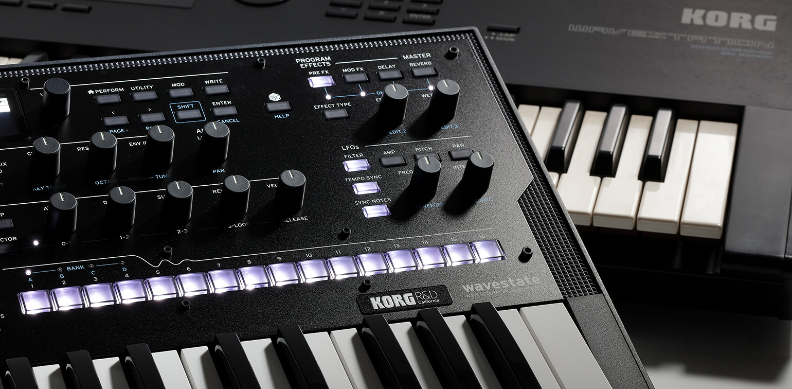 Korg’s Wavestate brings the sound of 90s vector synths back to 2020