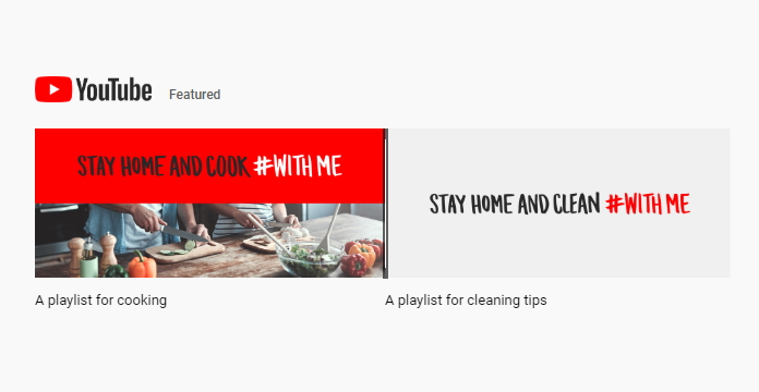 YouTube launches ‘Stay at Home and…’ playlists