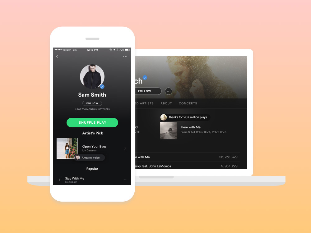 How to share your Spotify profile