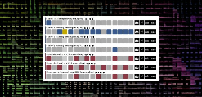 Library of Congress hip hop sampling tool