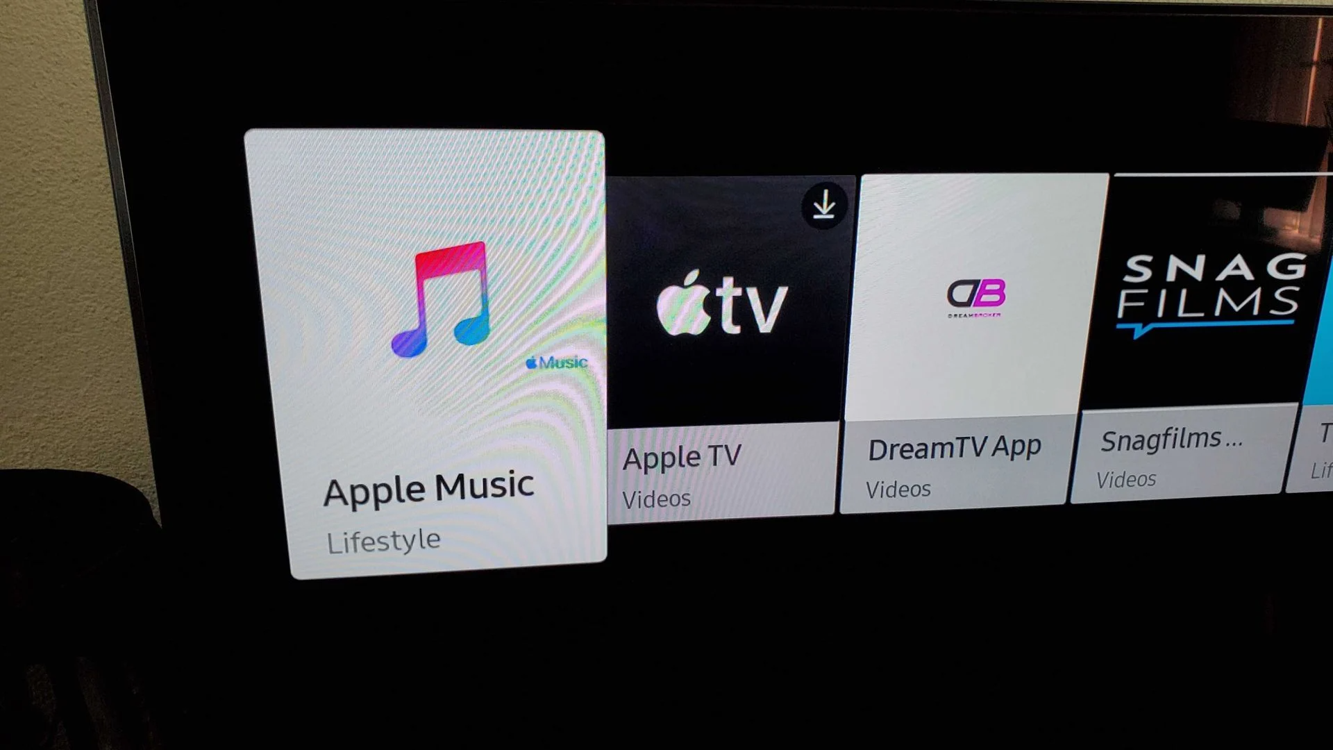 Samsung are the first Smart TVs to now play Apple Music