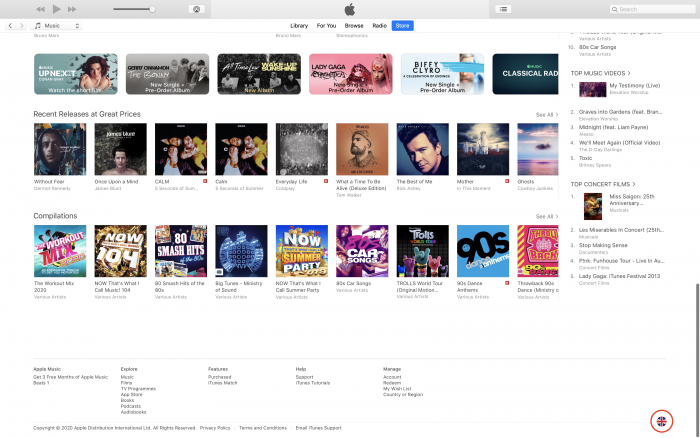 iTunes - Step Two
