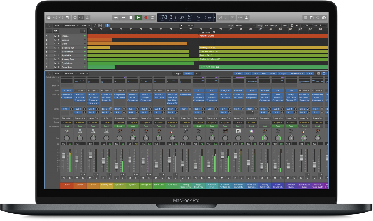 New 13" MacBook Pro 2020 the ideal MacBook for music production