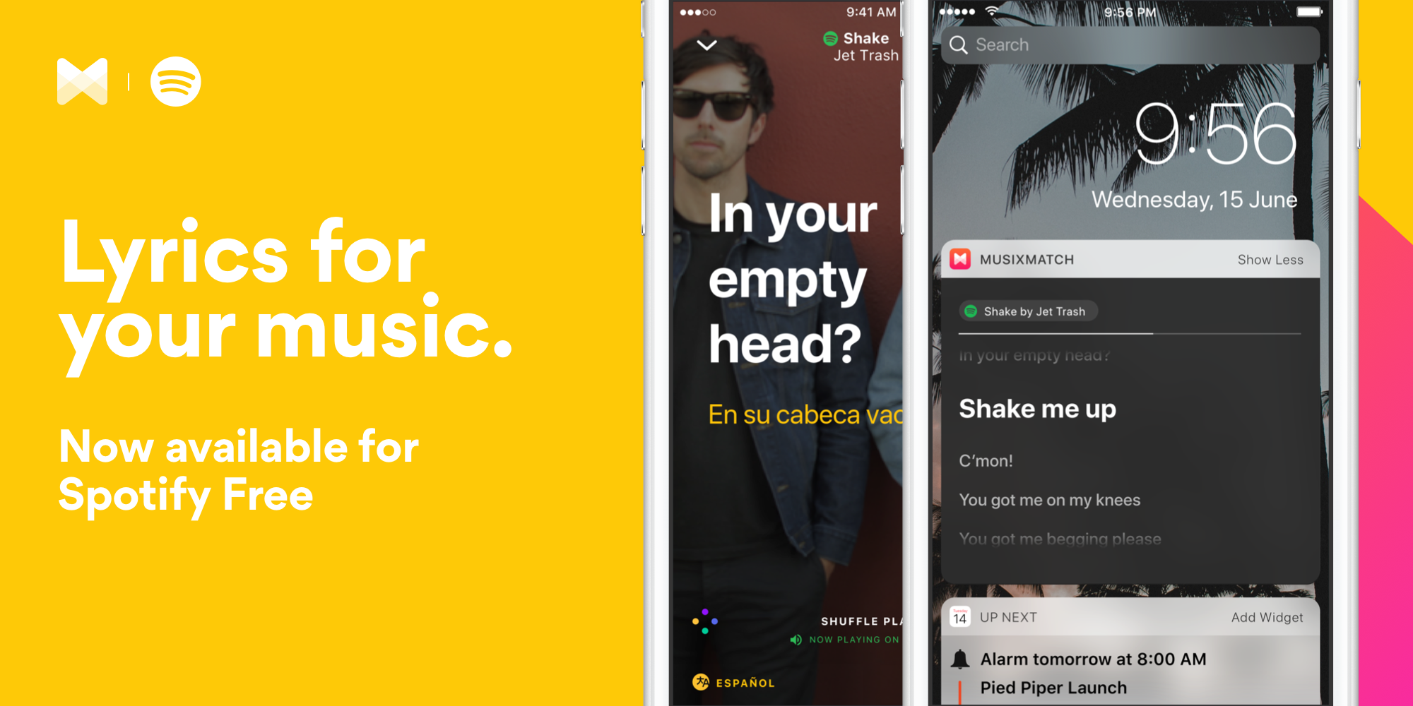 Spotify are bringing lyrics to Free and Premium listeners in Latin America, South Asia, and Southeast Asia