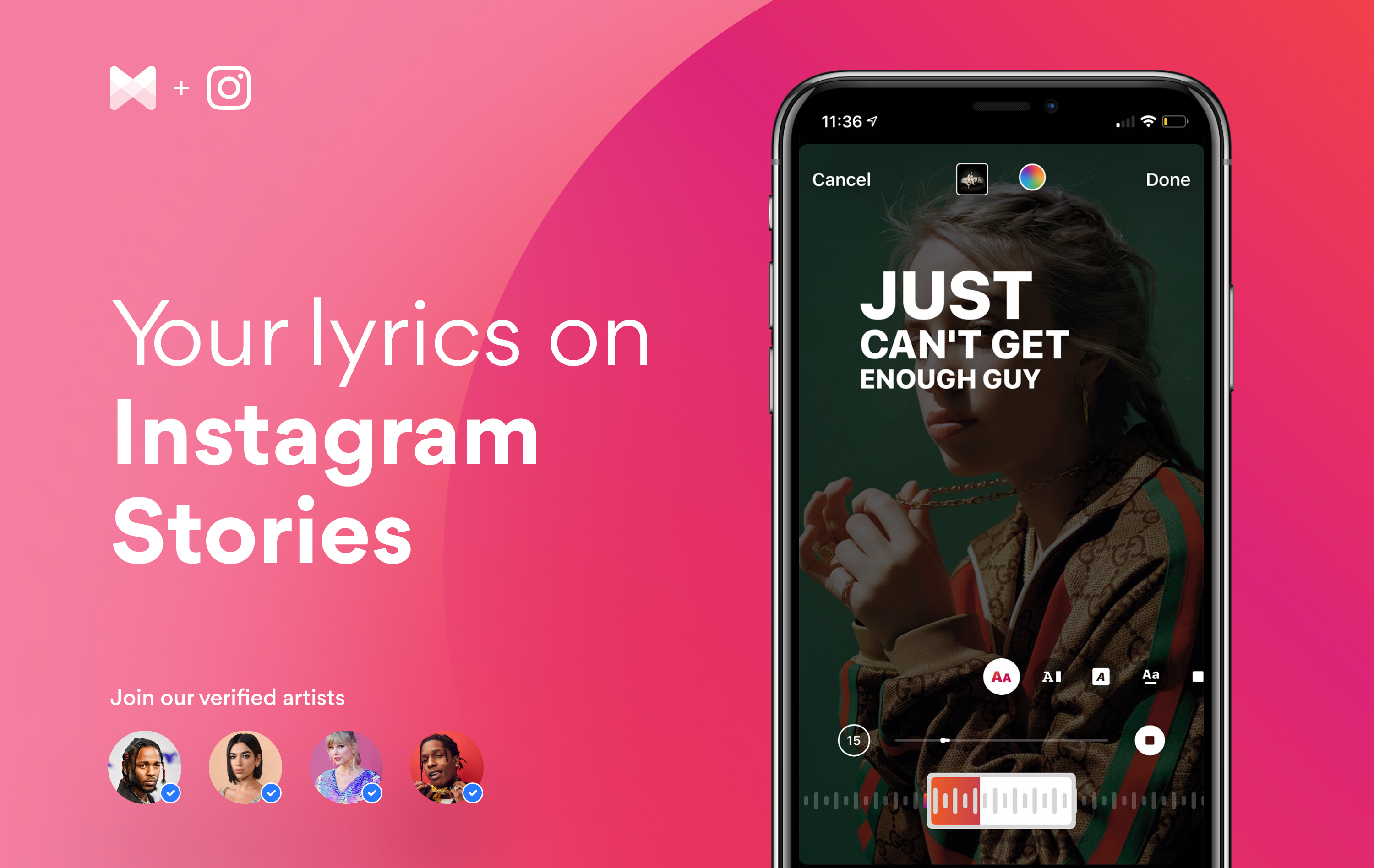 How to add lyrics to your songs on Instagram Stories