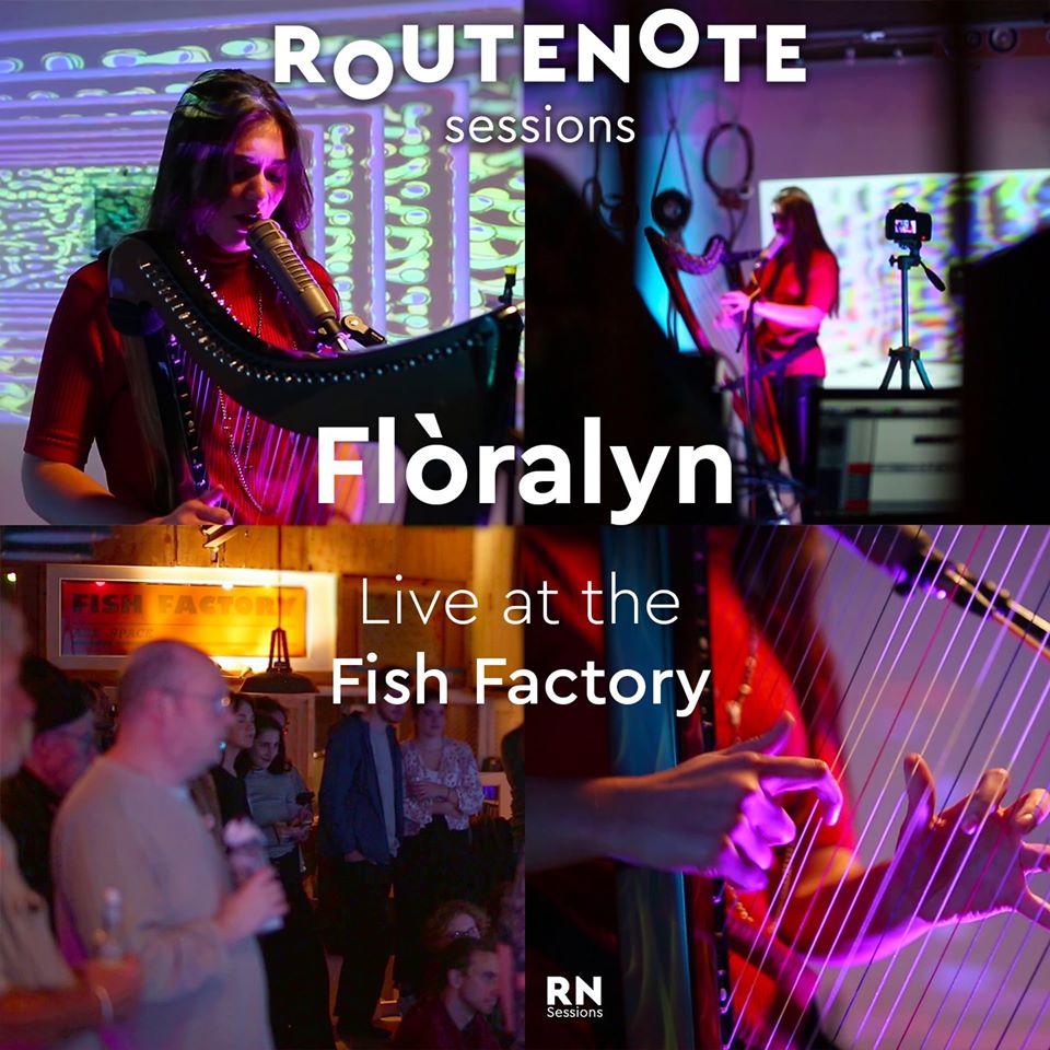 RouteNote Sessions returns with Flòralyn’s gorgeous harp cover of Bonobo’s ‘No Reason’