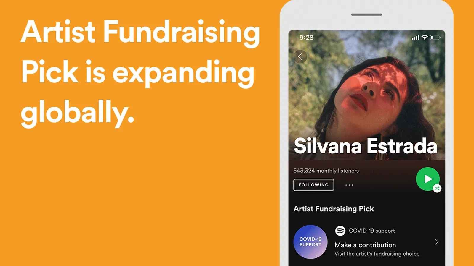 Spotify expands Fundraising on artist pages to Latin America, Turkey, and New Zealand
