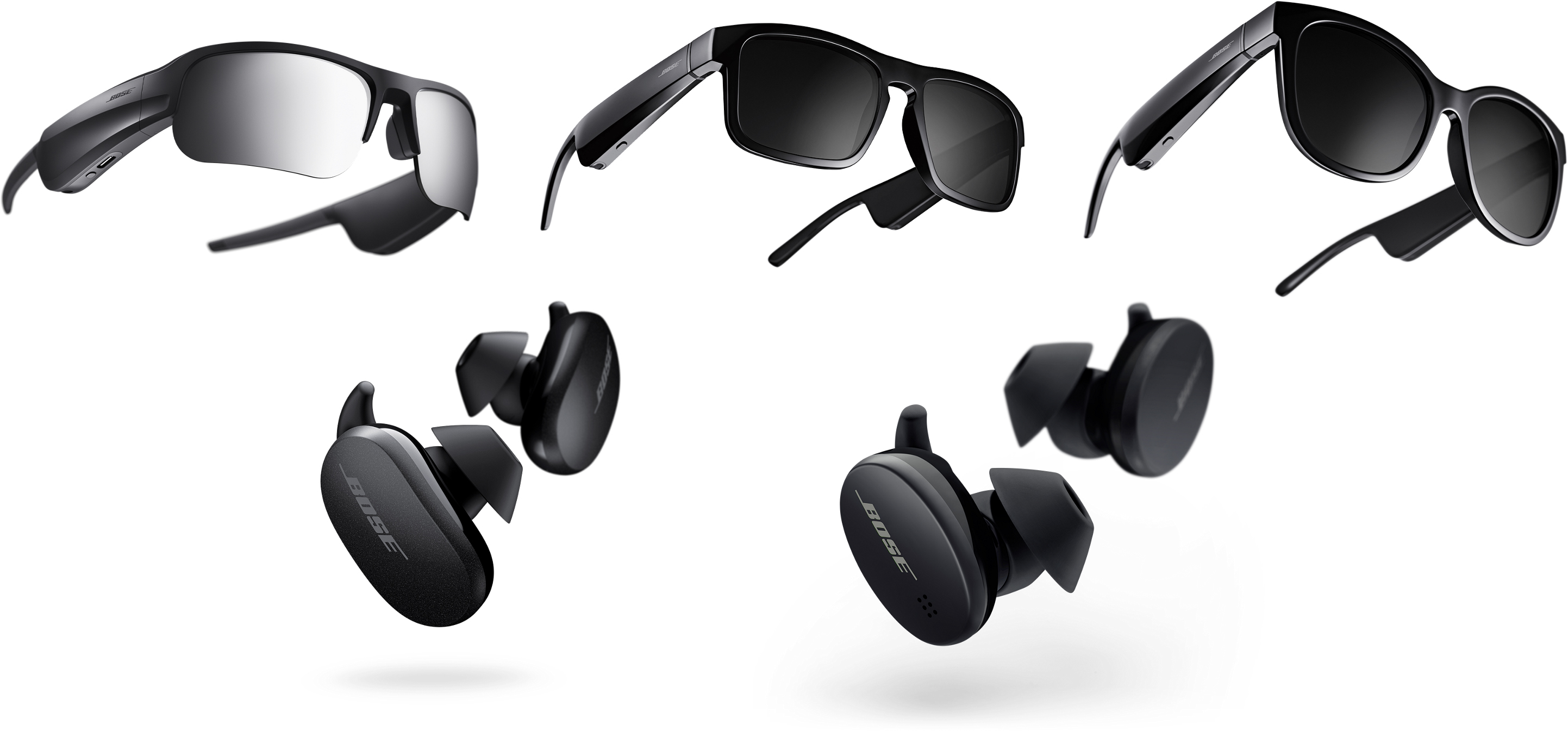 Bose update their sunglasses and earbuds range