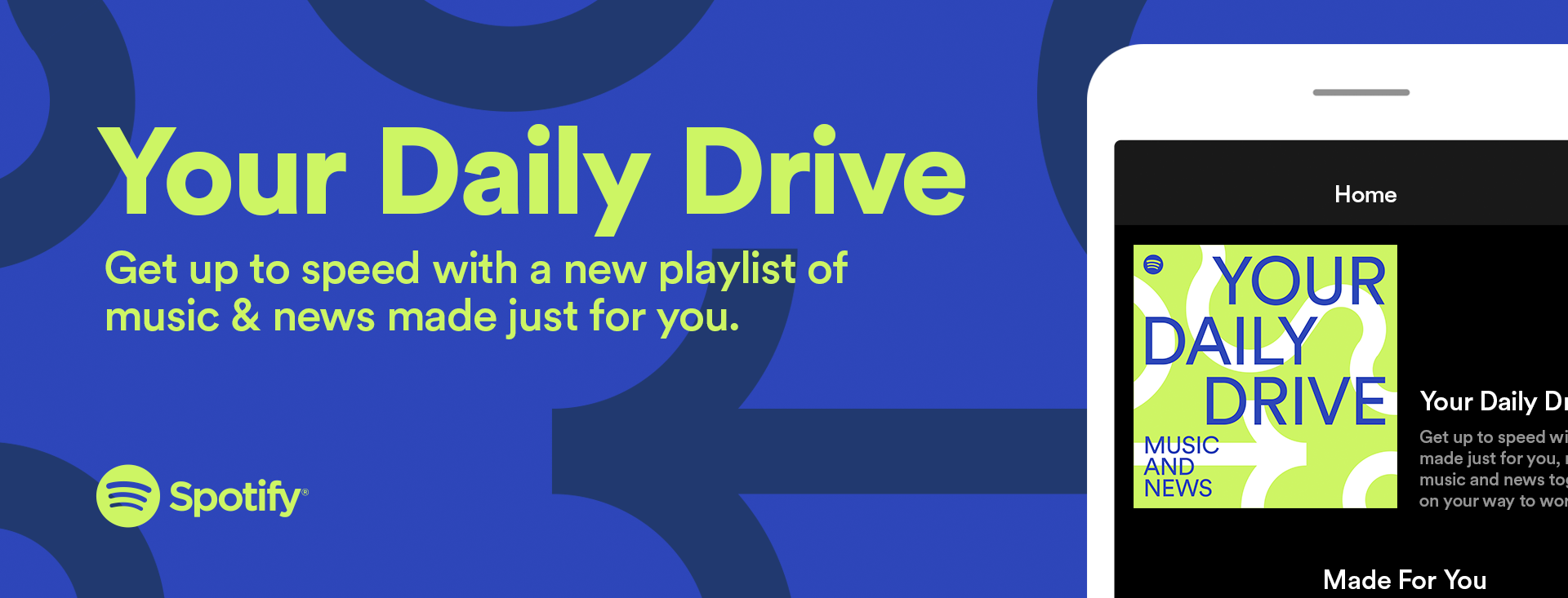 Spotify’s new radio-style playlist combines music and news in U.K.