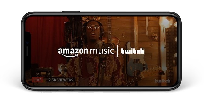 Amazon Music is now livestreaming music with Twitch