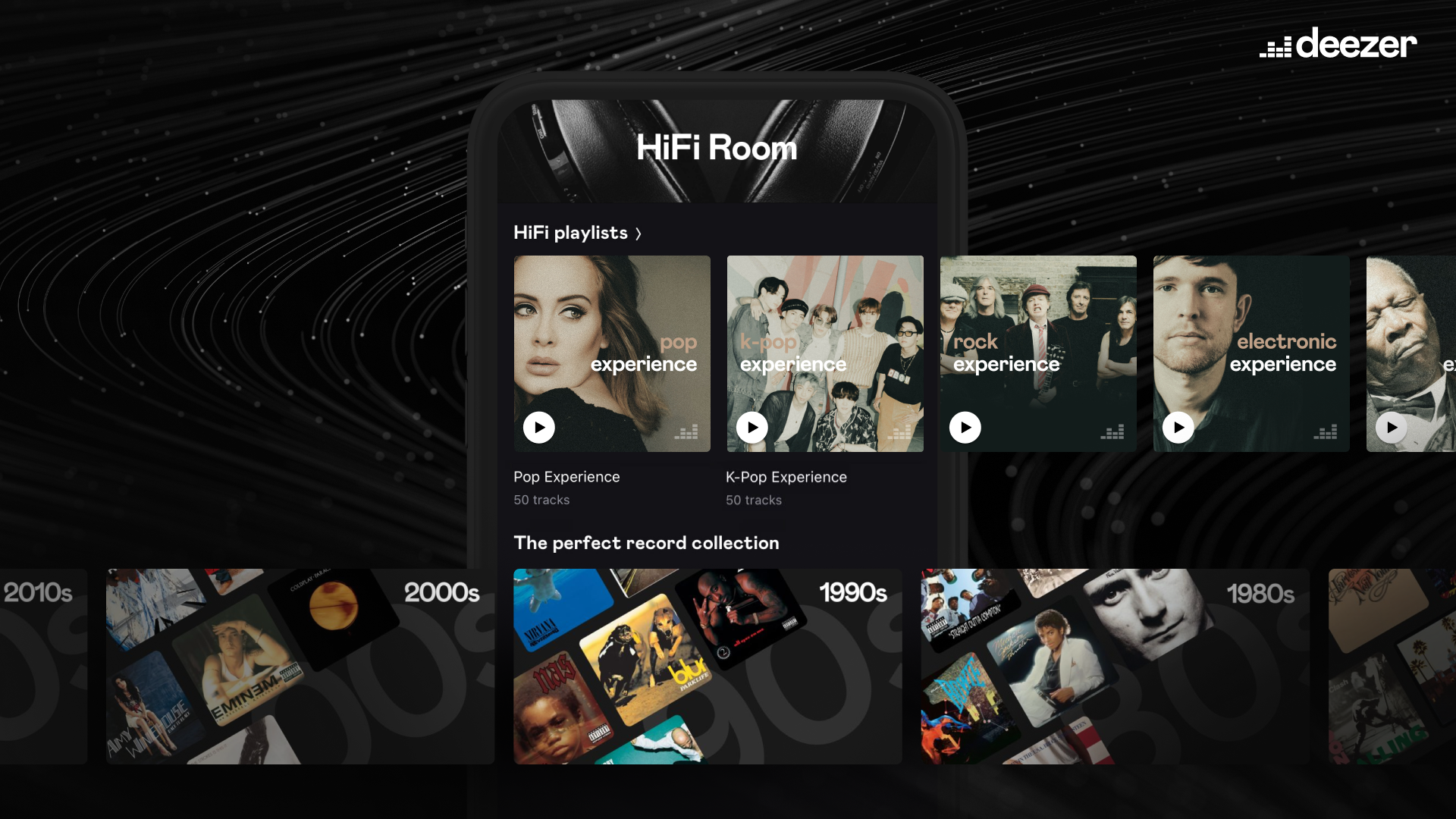 Deezer’s HiFi room surrounds you with only the best quality music