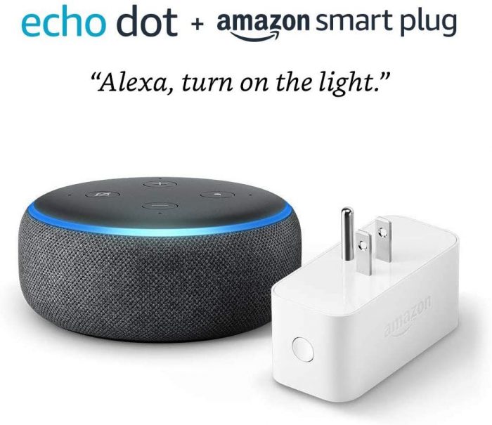 Echo Dot (3rd Gen) bundle with Amazon Smart Plug