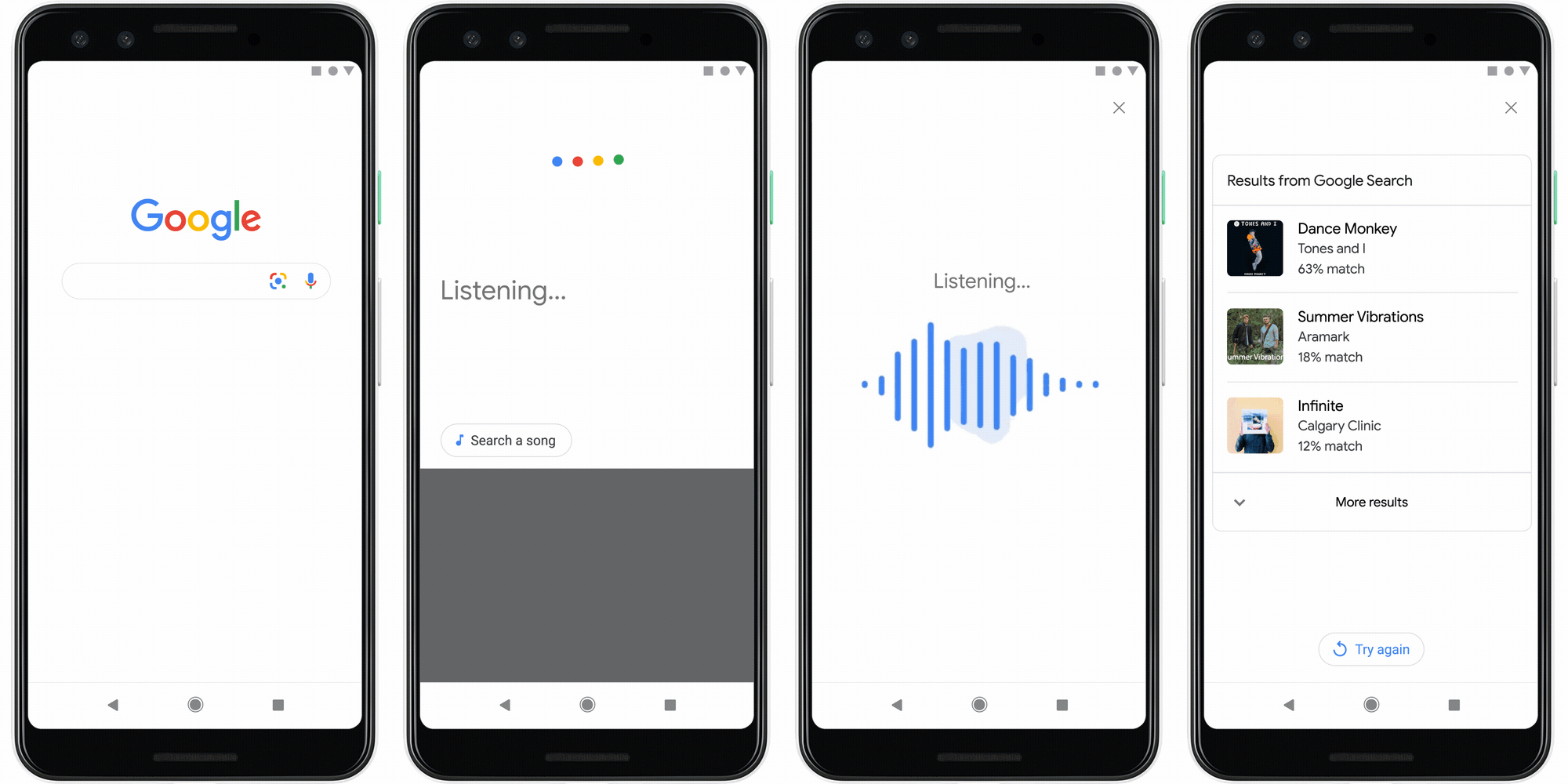 Google introduce Hum to Search – “Hey Google, what’s that song that goes na na doo da?”