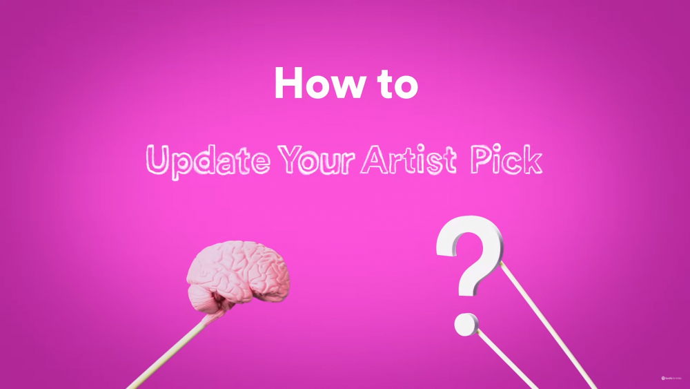 How to change your Artist Pick on your Spotify profile RouteNote Blog