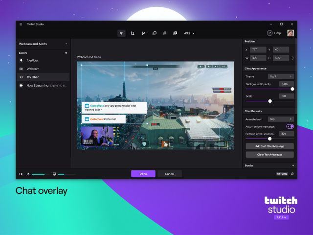 twitch studio for linux