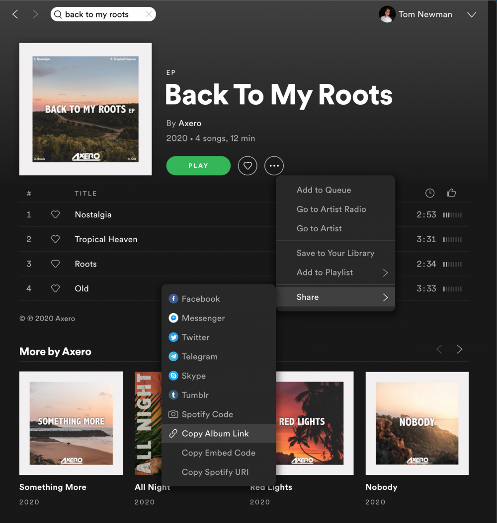 macbook pro spotify