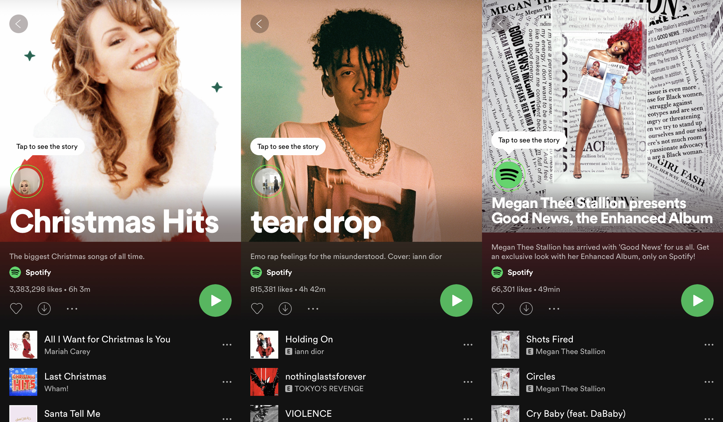 Why have Spotify introduced stories to their app?