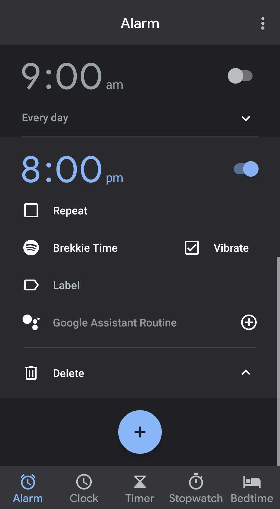How to set your alarm to play music from Spotify on Android RouteNote