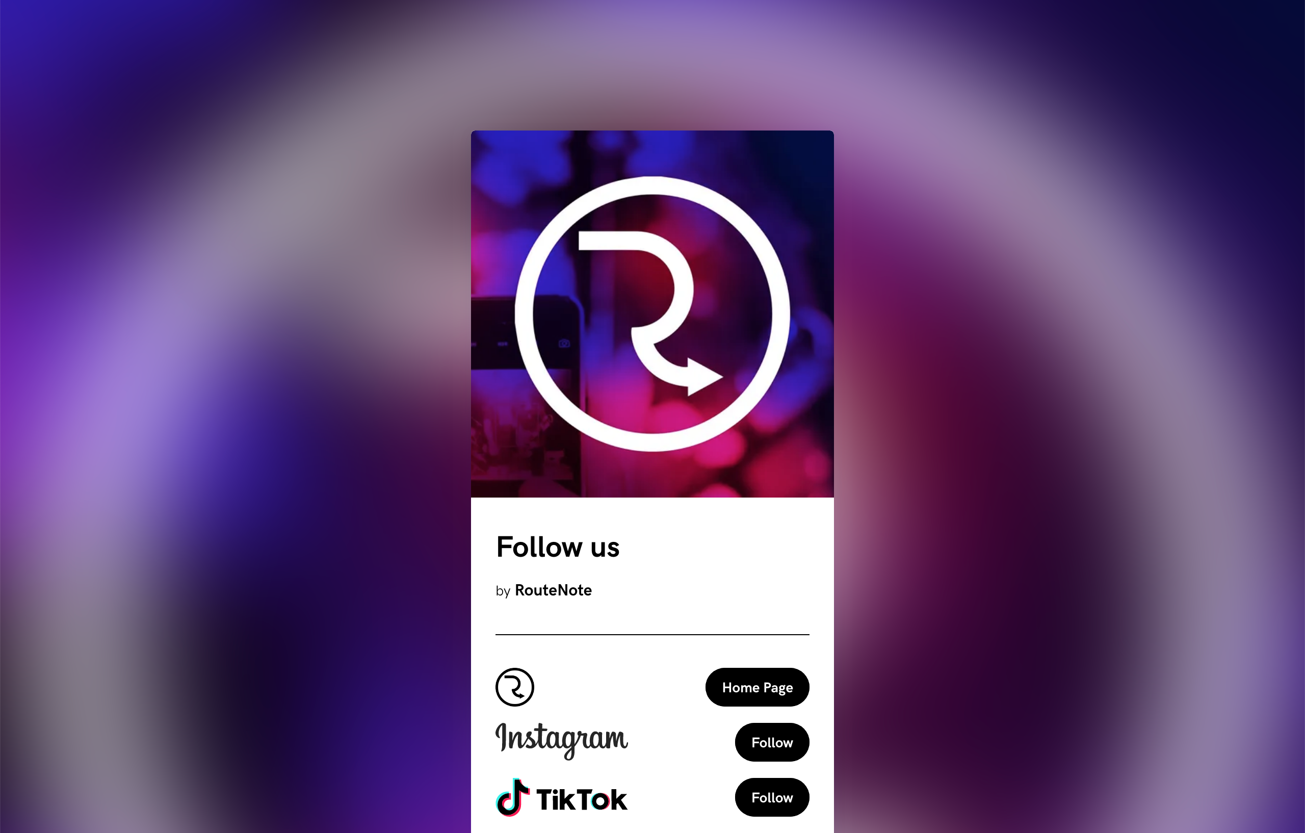 Push.fm – Free one link for Instagram and TikTok