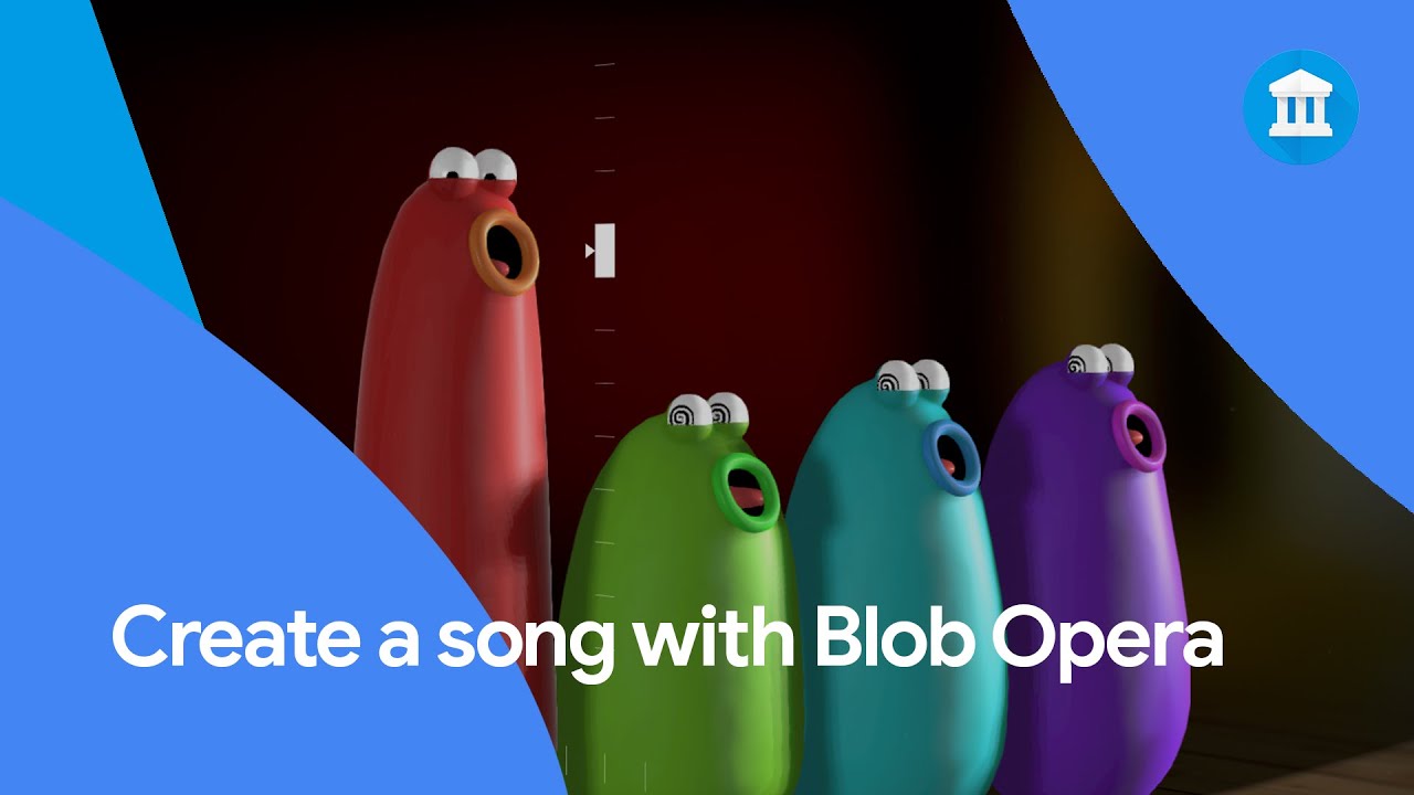 Google Arts & Culture: Blob Opera – Create a pitch-perfect opera quartet with your mouse