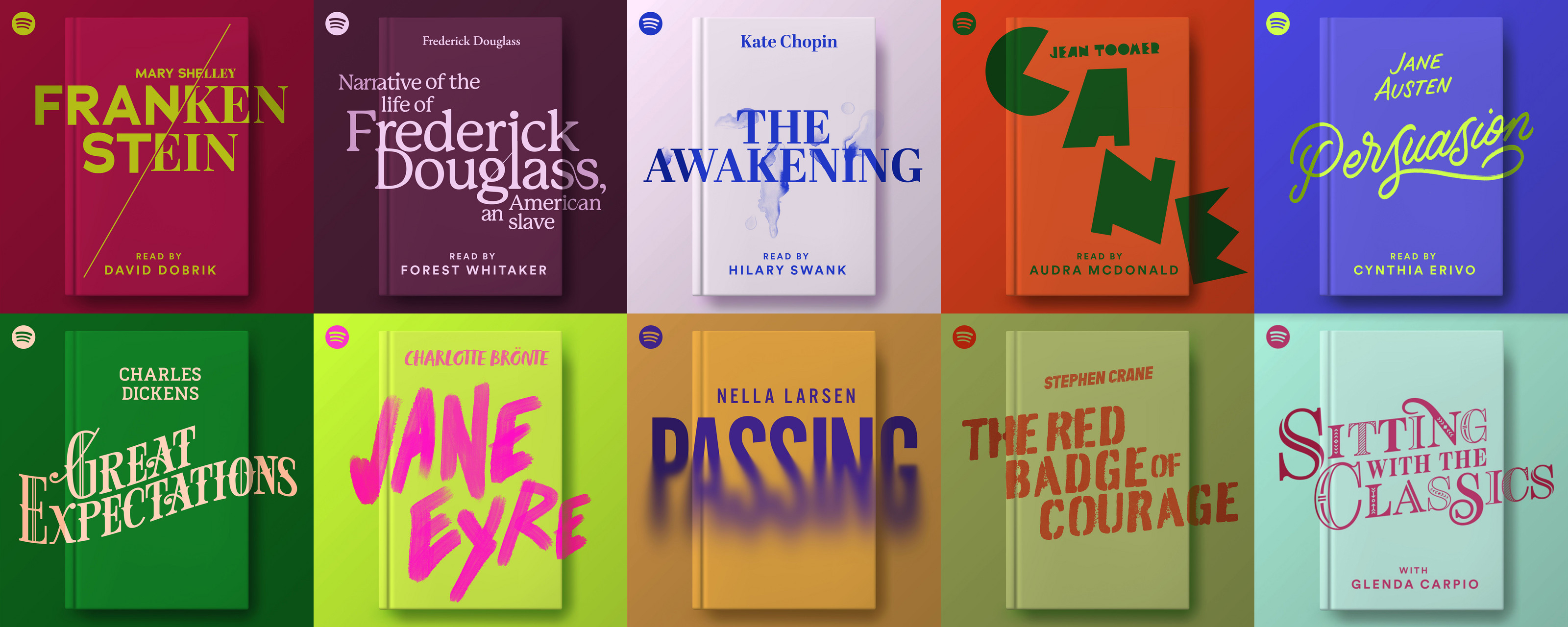 Spotify continue experimenting with audiobooks, adding nine classic novels available for free