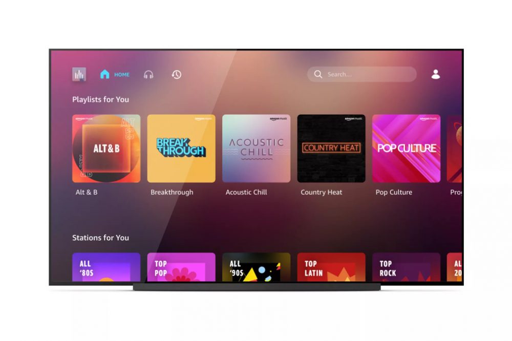 Stream 70m songs on Amazon Music through Google TV and Android TV with