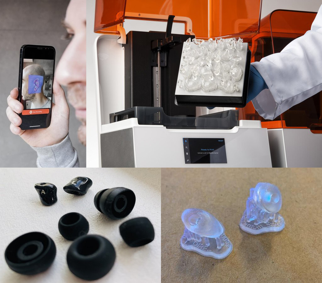Sennheiser and Formlabs collaborate to 3D print custom earbuds