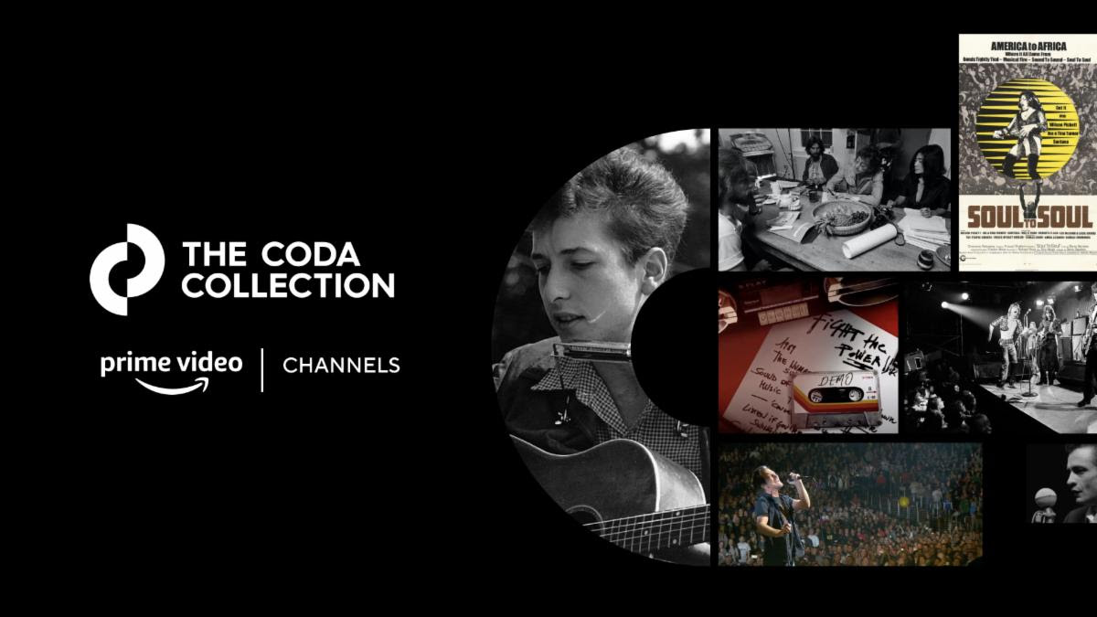 The Coda Collection is an Amazon Prime Video Channel with exclusive content featuring rarely-seen concert footage
