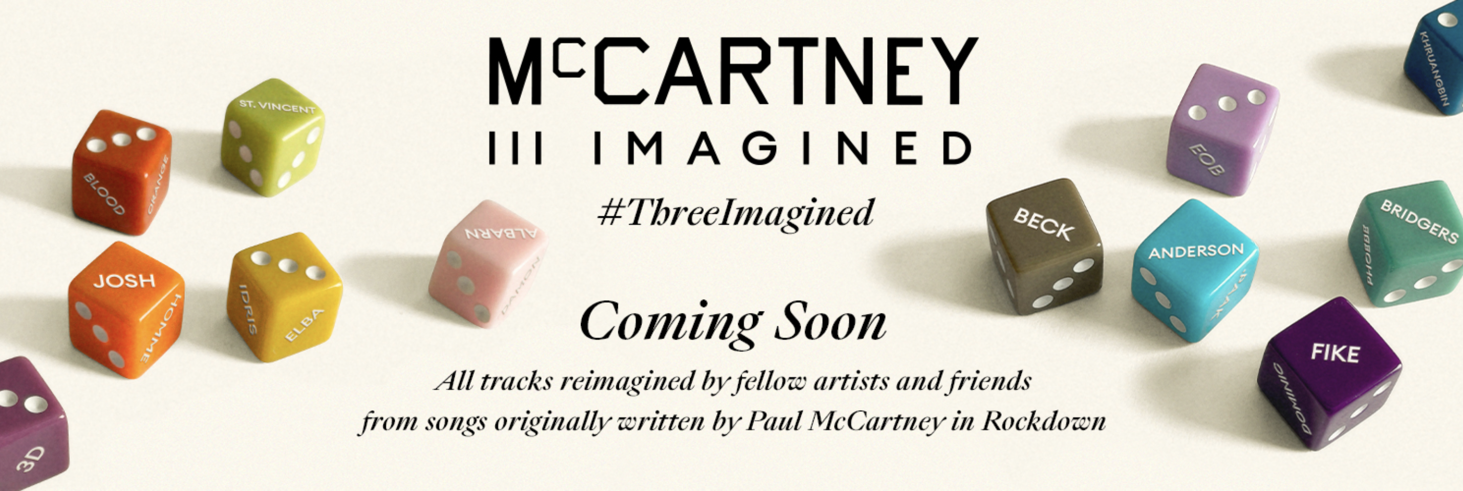 Paul McCartney is releasing a collection of cover songs by famous faces reimagining his 2020 album