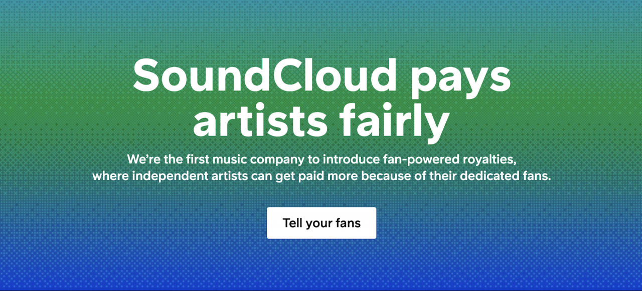 Historic first as SoundCloud challenge music streaming payment system