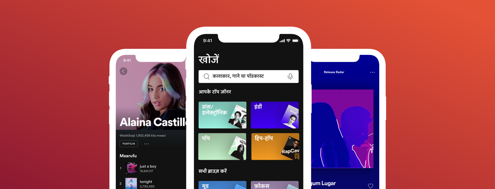 Spotify is now available in 36 new languages on mobile and web