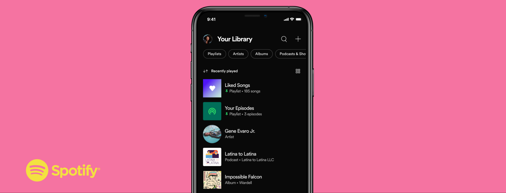 Spotify update ‘Your Library’ with a new layout and features