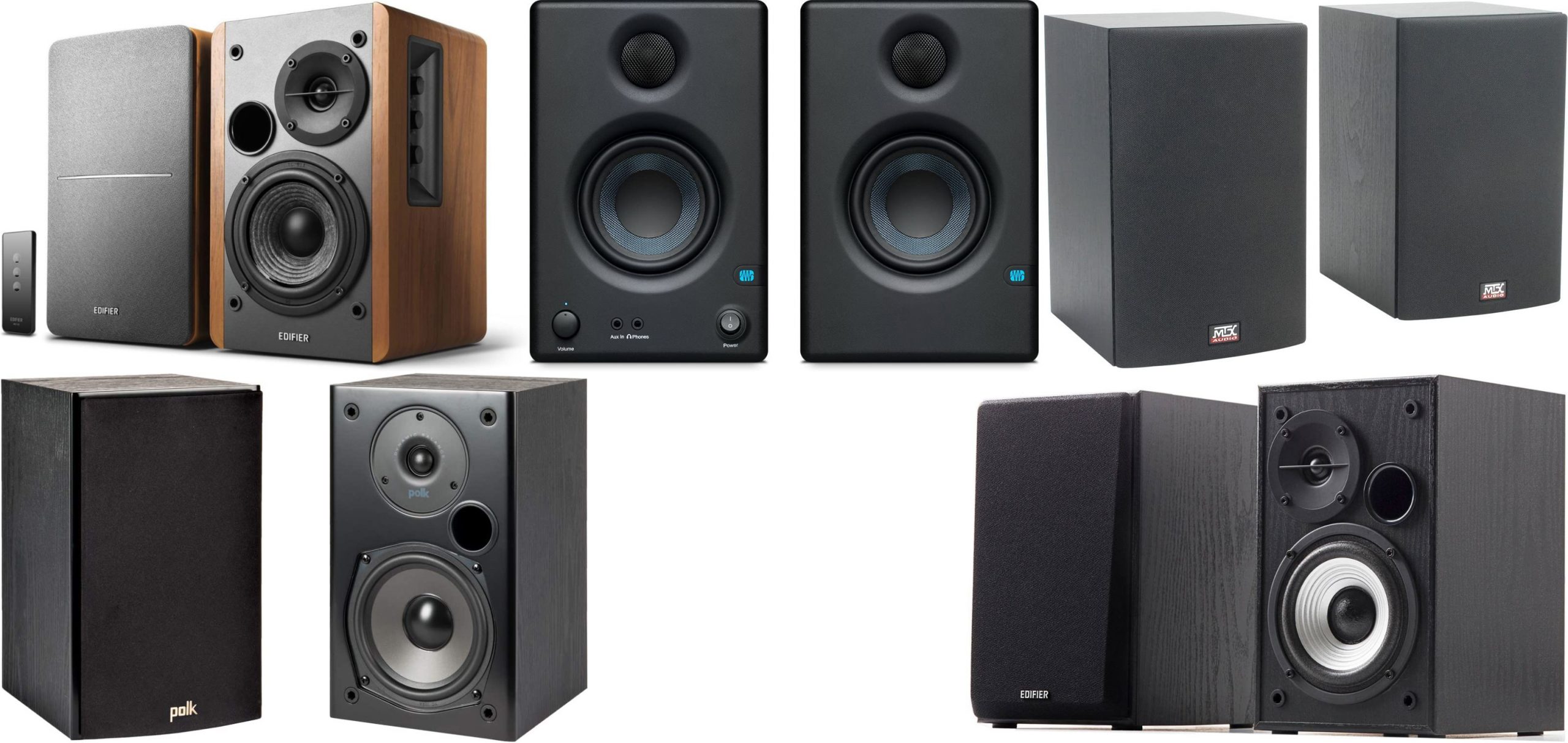 Top 5 bookshelf speakers under $100 (for a pair)
