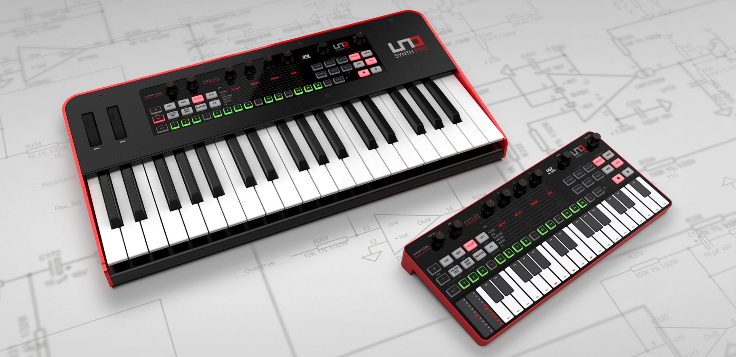 Have IK Multimedia just launched the next generation of analogue of synth with UNO Pro?