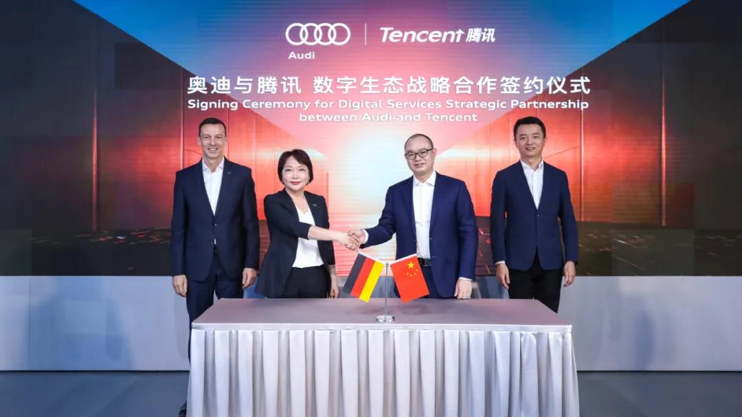Tencent launches new partnership bringing QQ Music to Audi cars