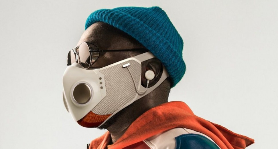 Will.i.am Unveils $299 Bluetooth Face Mask With Noise Cancelling Headphones And LED Lights