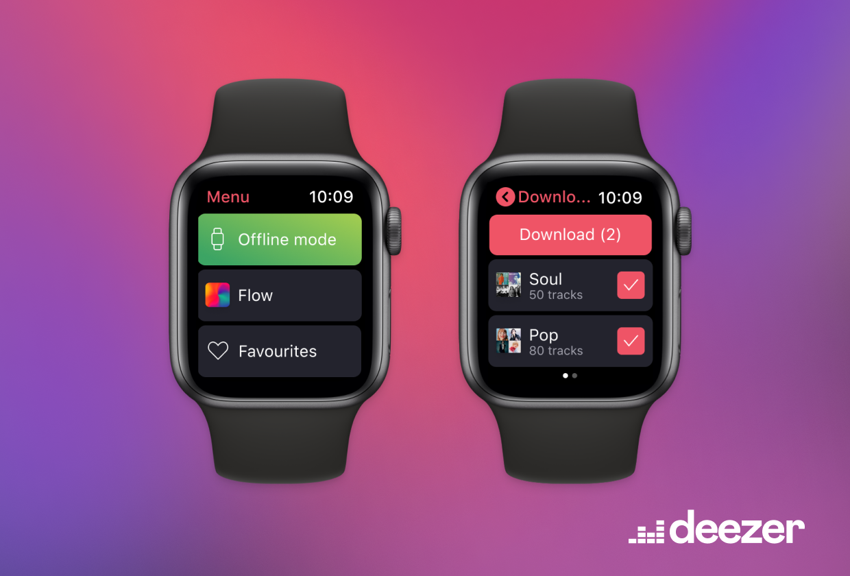 Deezer on Apple Watch adds offline listening, a feature still missing from Spotify