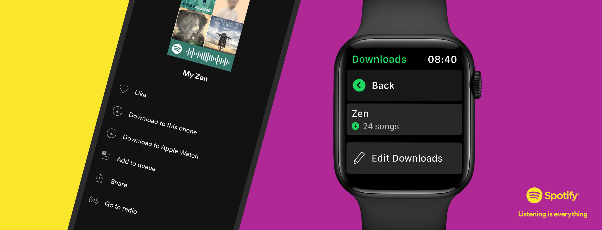 Spotify for Apple Watch finally adds offline support for music and podcasts