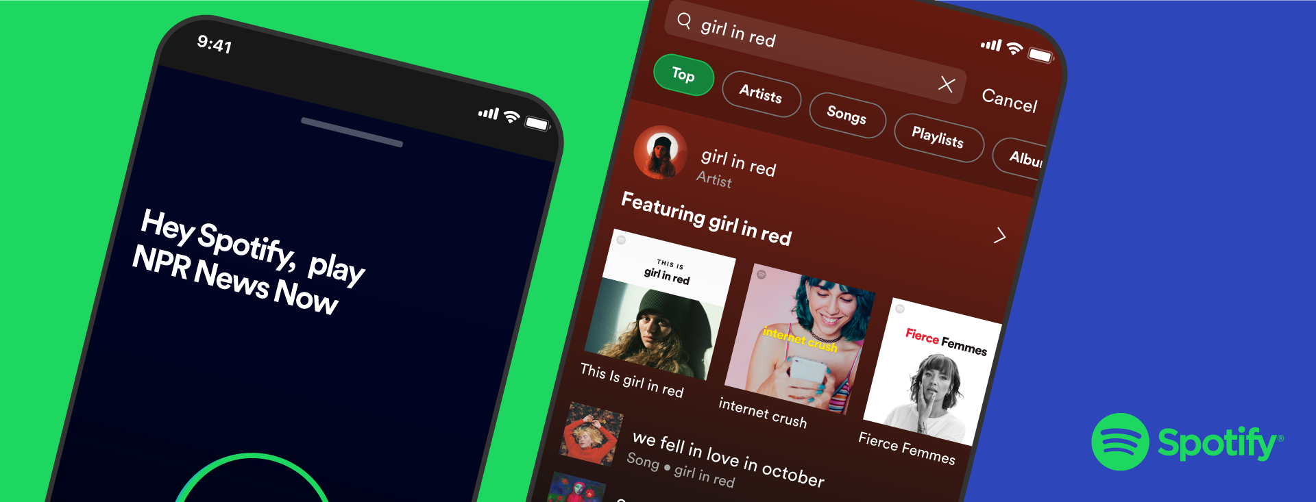 spotify voice search