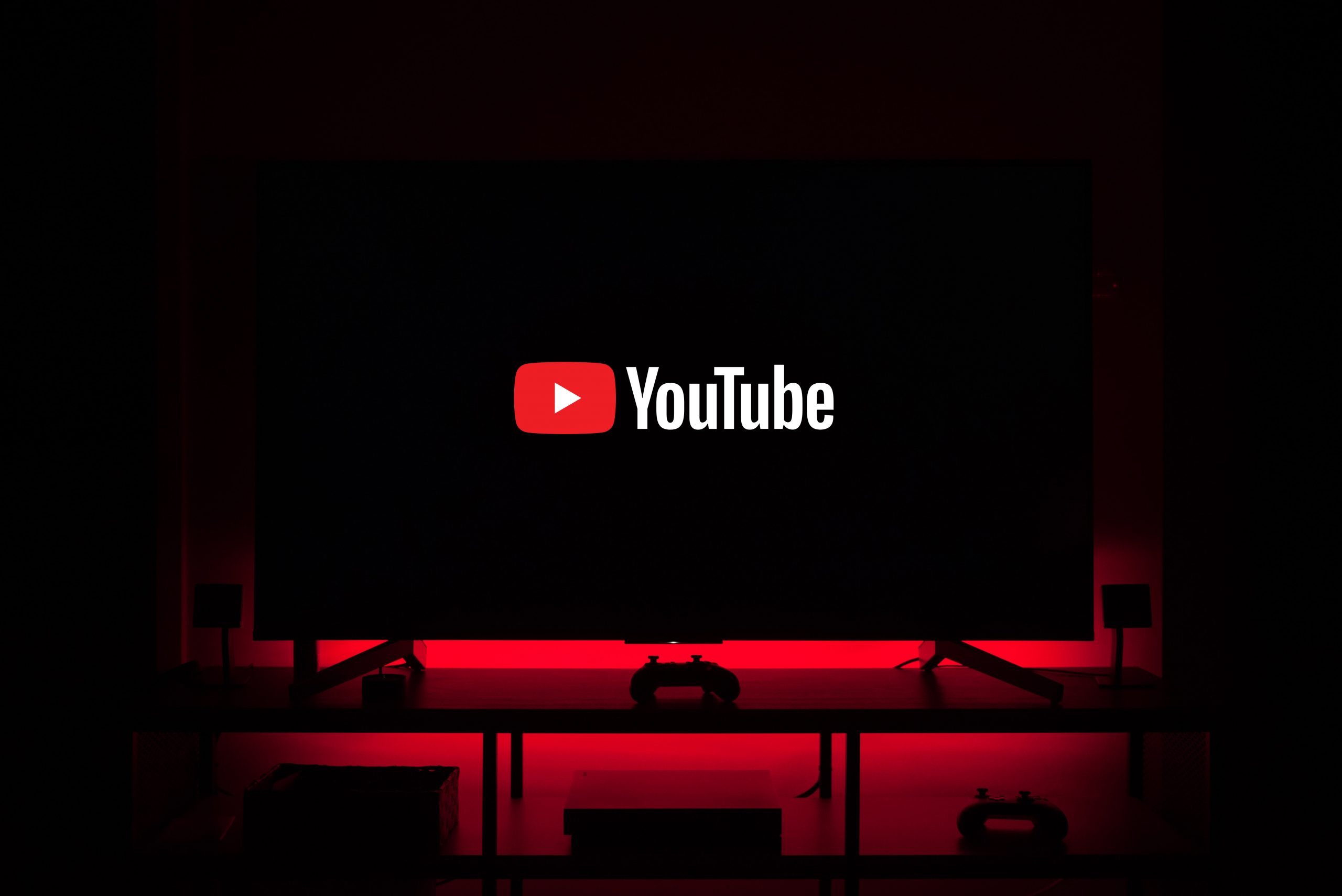 How many hours of YouTube are watched on TVs every day?