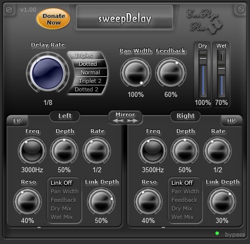 Get new SweepDelay advanced delay plugin totally free