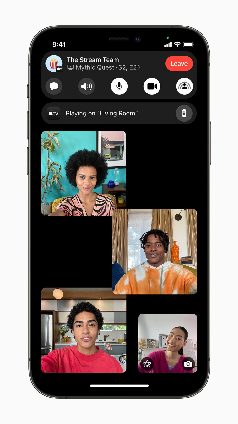 SharePlay lets FaceTime callers listen to songs together, watch TV