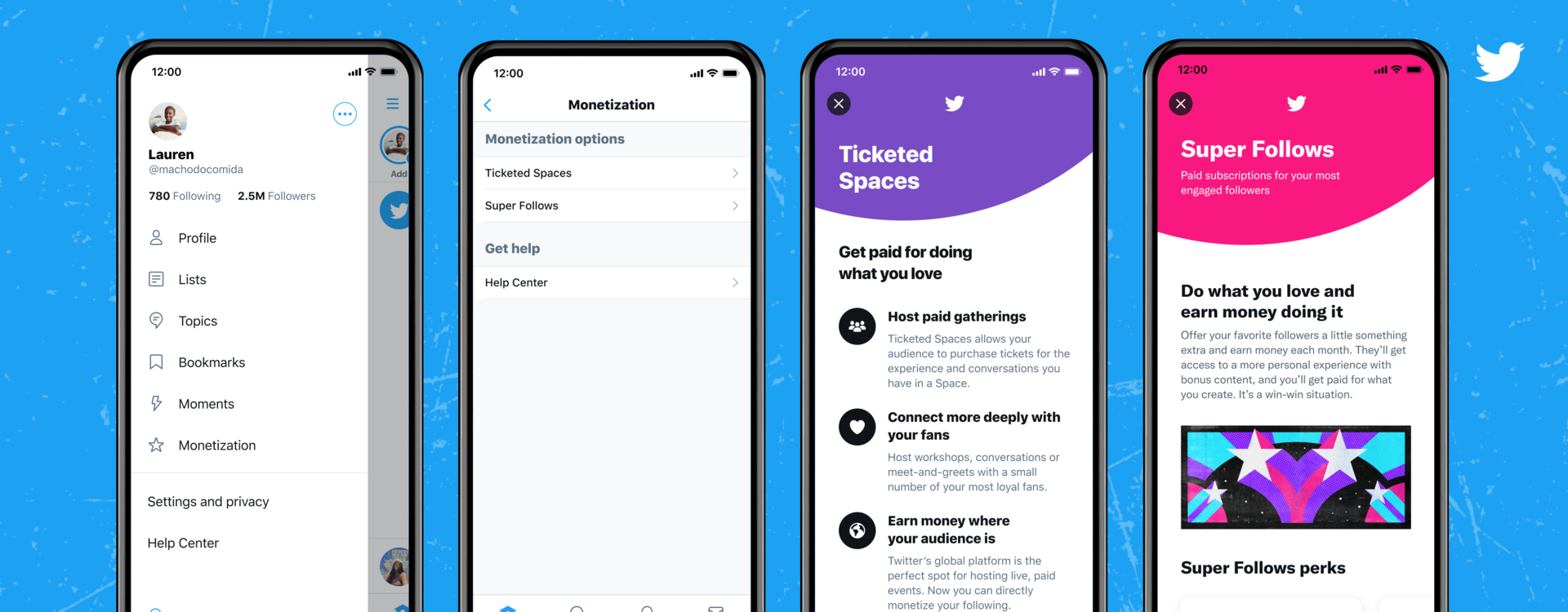 Twitter launches Super Follows and Ticketed Spaces