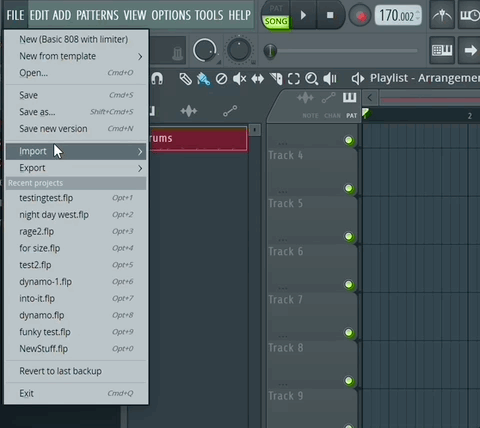 import mp3 to fl studio 12